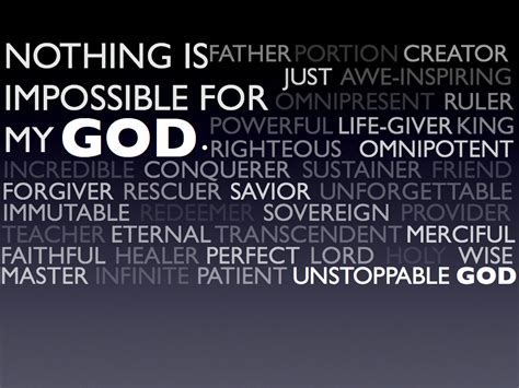 The Latter Days God Of The Impossible