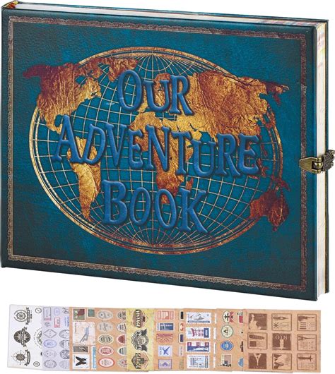 Wedplan Vintage Our Adventure Book Up Diy Scrapbook Albumhardcover Journal Ts