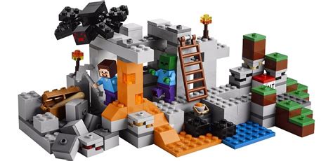 Minecraft Caverna Lego - Lego Minecraft - A Caverna - 21113 - 249pcs - Pronta Entrega ...