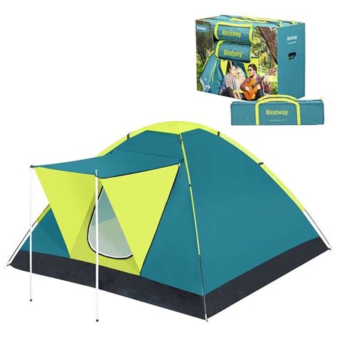 Bestway Coolground 3 Tent 2.10m X 2.10m X 1.20m Foldable Portable ...