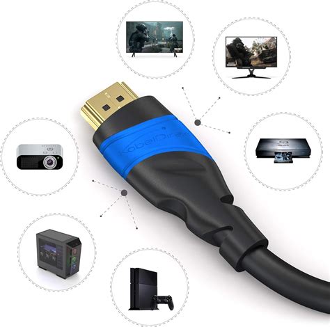 Kabeldirekt 197 Cable Hdmi De 1 Pie Top Series Yaxa Store