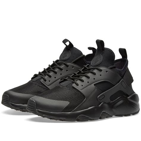 Nike Air Huarache Run Ultra Triple Black | END. (AT)