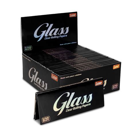 Glass Luxe Clear Rolling Papers – Ralphy's World