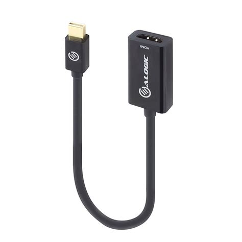 Alogic Elements 20cm Mini Dp Male To Hdmi Female Adapter Elive Nz