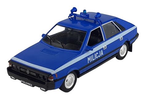 Model Metalowy Polonez Milicja Borewicz Prl