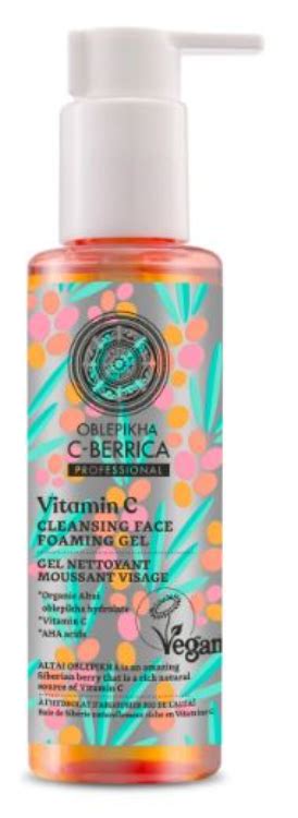 Oblepikha C Berrica Professional Vitamin C Cleansing Face Foaming Gel ...
