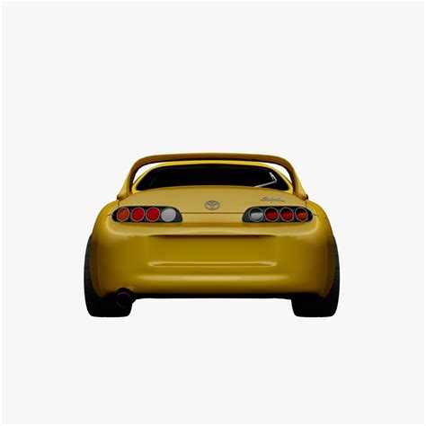 Toyota Supra 3d Model Turbosquid 2031870