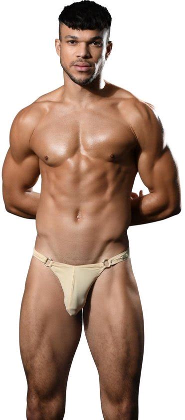 Andrew Christian Low Cut Ring Brief W ALMOST NAKED Sand MAAT S