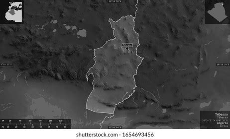 Cavite Province Philippines Bilevel Elevation Map Stock Illustration