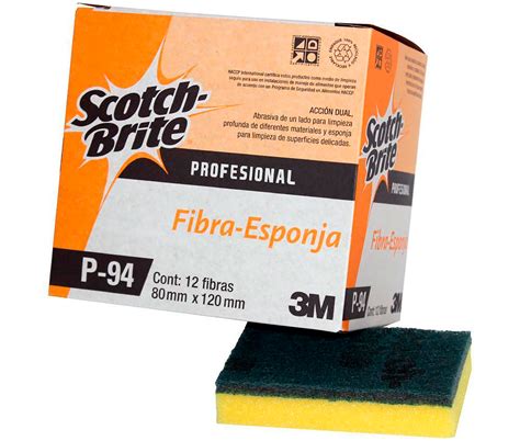 3M P 94 Fibra Esponja Scotch Brite Todo Para La Industria