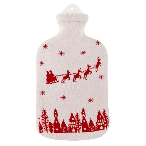 Natural Rubber Hot Water Bottle EcoLiving Co Uk