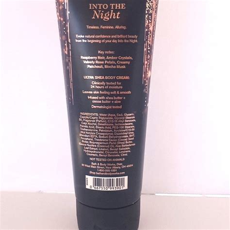 Bath Body Works Bath Body Bbw Into The Night Body Cream Poshmark