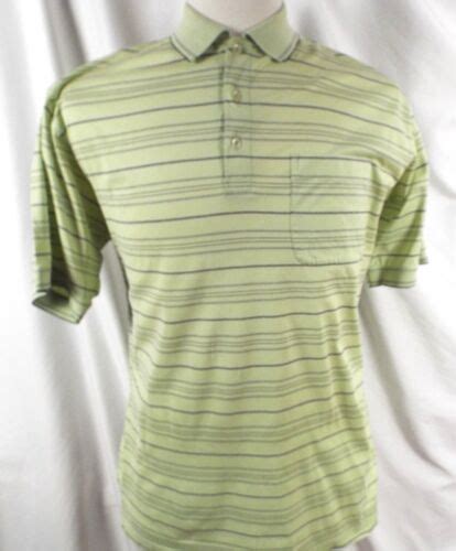 Izod Mens Polo Golf Shirt Size Large Regular Fit 100 Cotton Ebay