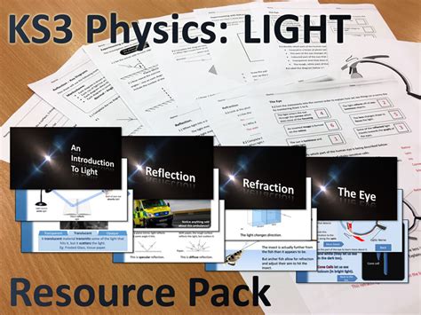 Ks3 Physics Light 6 Lesson Resource Pack Teaching Resources