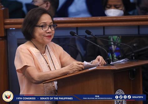 Senate Of The Philippines On Twitter Sen Cynthia Villar Explains The