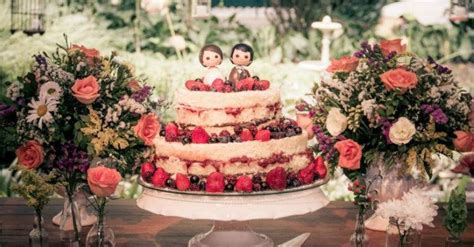 Naked Cake o bolo inovador que está conquistando as noivas CARAS Brasil