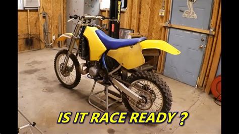 1989 Suzuki Rmx 250 Vintage Dirt Bike Pt 2 Will It Run First Start