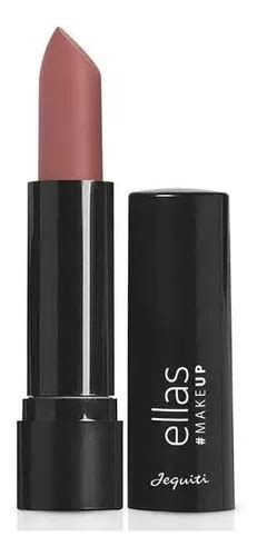 Batom Matte Nude Moda Jequiti Ellas Acabamento Fosco Mercadolivre