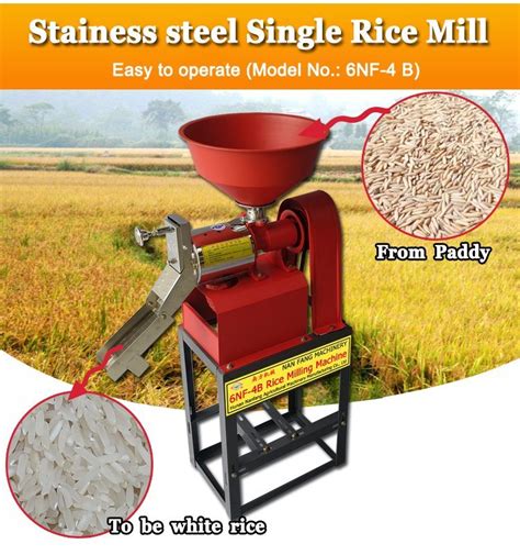 Customized Rice Milling Automatic Grain Unshelling Machine Domestic