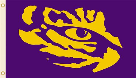 E92434 Collegiate Lsu Tigers Eye 3 X 5 Flags