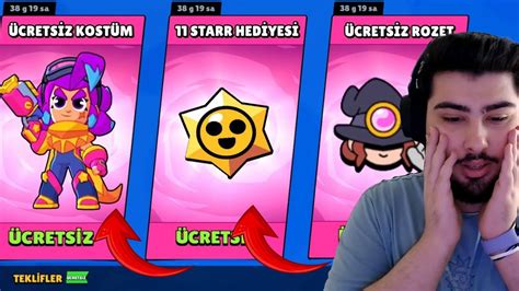 Herkese Ücretsİz KostÜm Hedİyesİ Brawl Stars Youtube