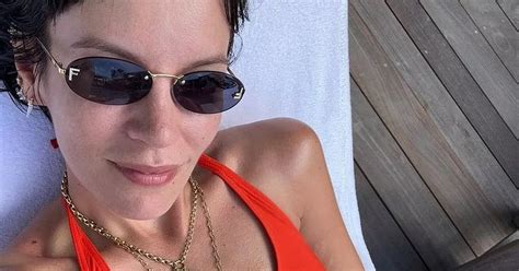 Lily Allen Sizzles As She Soaks Up The Sun In Striking Bikini For Sensational Snap Daily Star