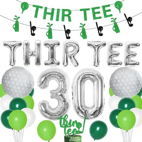 Kreat4joy Golf 30th Birthday Decorations 30th Birthday Decorations For