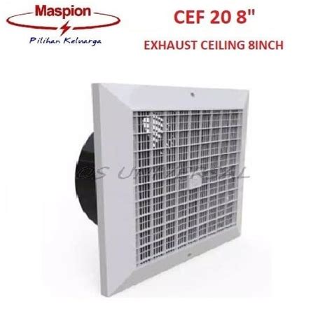 Jual Flash Maspion Exhaust Fan Inch Cef Plafon Ceiling Hexos