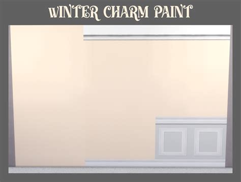 Winter Charm Walls - Paint - Wallpaper - Paneling - Screenshots - The ...