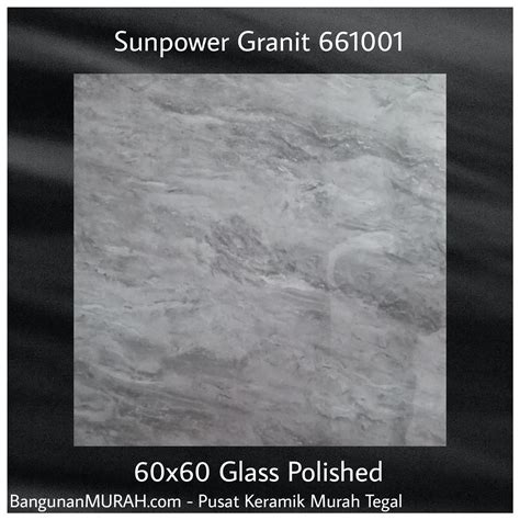 Sunpower Granit Glass Polished 66175 60x60 Motif Kayu Glossy