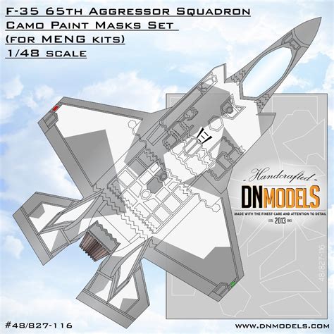 F 35 Aggressor Squadron Camo Paint Masks Set Aeroscale