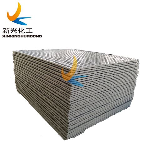 High Density Polyethylene Hdpe Plastic Ground Mats With Grey Color