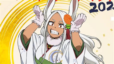 Boku no Hero Academia La waifu conejo Mirko celebra año nuevo