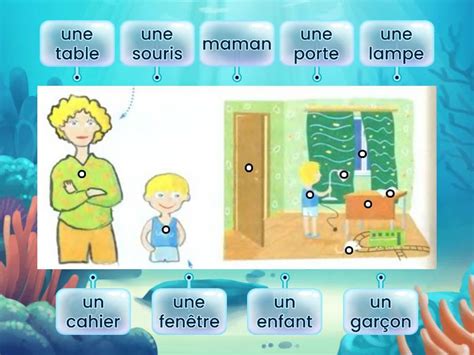 Le français en perspective (II) : Unité 3 Leçon 1 - Labelled diagram