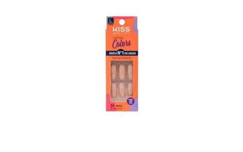 Unhas Posti As Colors Kiss New York Nude Bailarina Longo