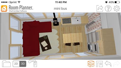 Short Bus Conversion Floor Plan