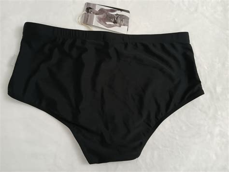Taddlee Black Swim Briefs Men S Size XL Bikini Swimsuit Inner Drawstring NEW EBay