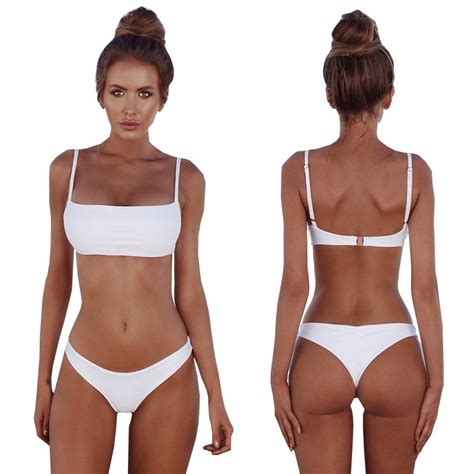 STRÓJ KĄPIELOWY SEXY BIKINI BRAZYLIJSKIE DWUCZĘŚCIOWY KOSTIUM TOP KOLORY M SNM Moda Sklep