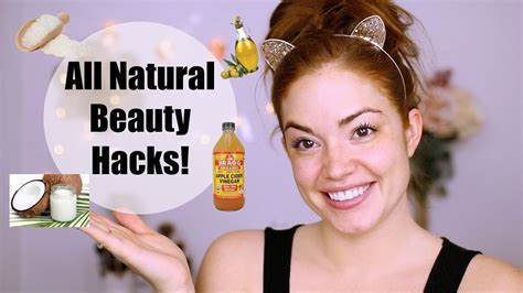 Top Ten All Natural Beauty Hacks Tested Youtube