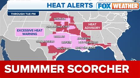 Heat Wave Continues Across Southern Us As Over 30 Million To Experience