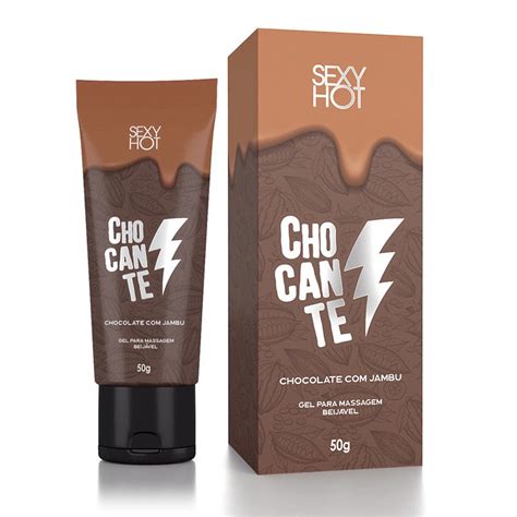 Sexy Hot Chocante Gel Para Massagem Beij Vel Efeito Eletrizante E Extratos De Jambu