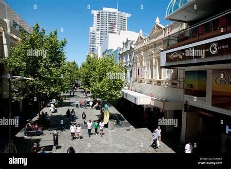 Murray Street Mall Perth Australia Stock Photo Alamy