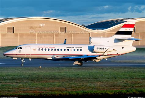 SU BTV Egypt Government Dassault Falcon 7X Photo By JRC Aviation ID