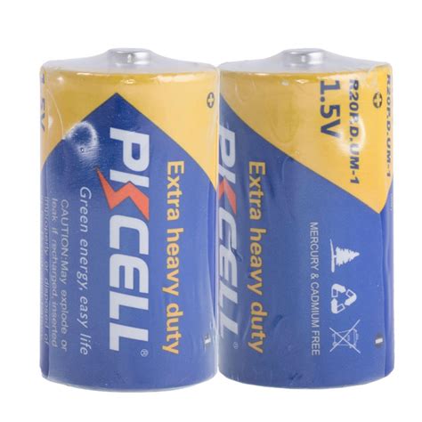 Элемент питания PKCELL R20P-2S-2 D(R20P) 2 — купить по низкой цене в ...