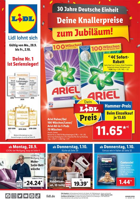 Lidl Aktueller Prospekt Jedewoche Rabatte De