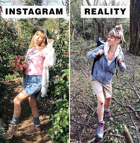 20 Hilarious Instagram Vs Reality Photos By German Artist Geraldine