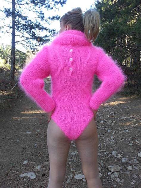 Sexy Fuzzy Multicolour Mohair Bodysuit Mohair Knitwear Size Etsy