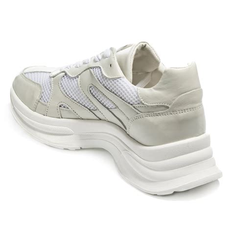 ICONIC by Marina Hoermanseder Damen-Sneaker Materialmix leichte Sohle