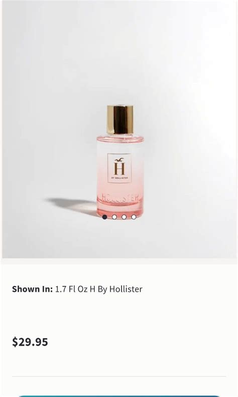 authentic hollister perfume for women on Carousell