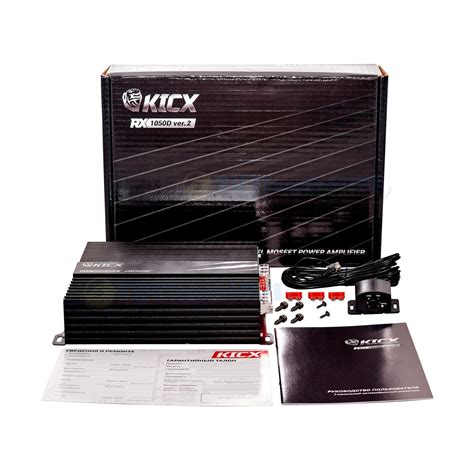 Kicx RX 1050D V2,Kicx RX1050D,RX1050D,Kicx autóhifi erősítő - Tutihifi.hu